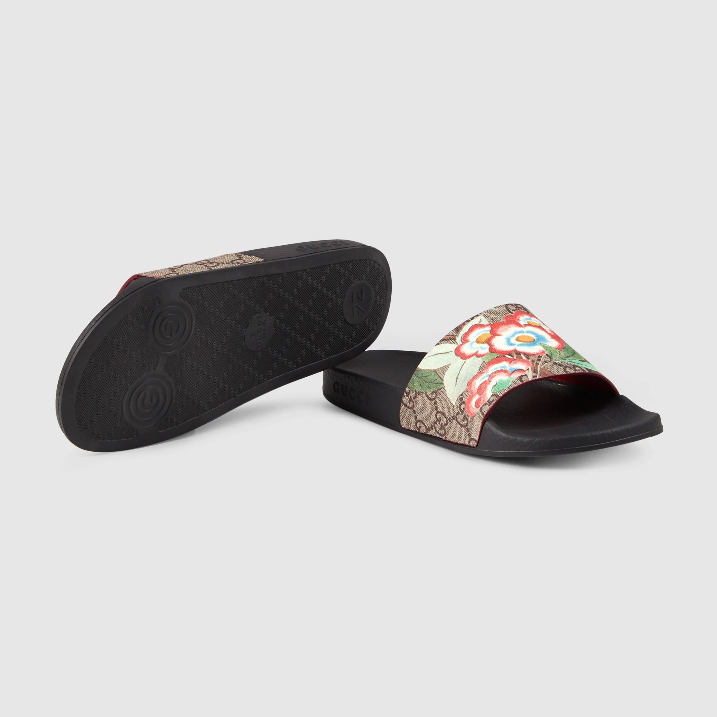 Gucci tian shop slides womens